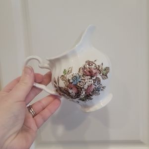 Made in England Floral Creamer